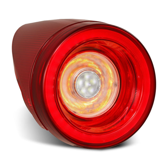 Feux arrière à LED prismatiques pour Ferrari 458 NOVA Series (10-15) - Rouge transparent