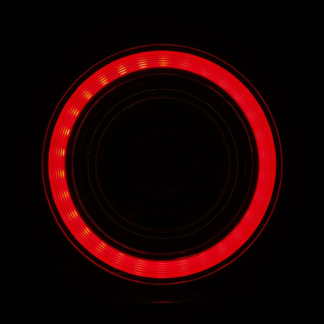 Feux arrière à LED prismatiques pour Ferrari 458 NOVA Series (10-15) - Rouge transparent