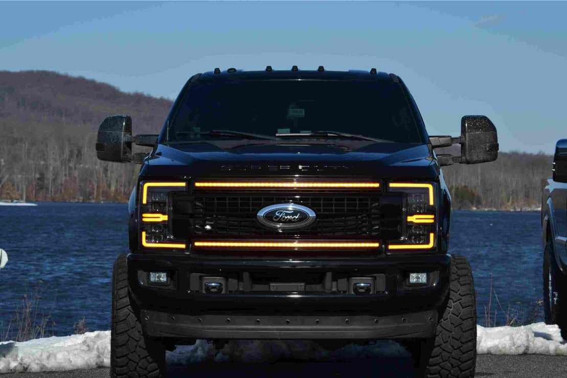 Ford Super Duty (17-19) XB Led Headlights (Amber Drl)