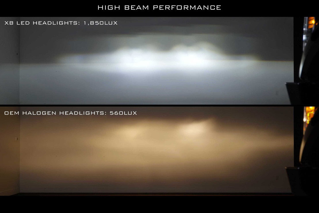 Ford Super Duty (17-19) XB Led Headlights (Amber Drl)