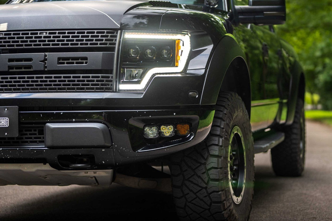 4Banger Led Fog Lights: Ford Raptor (10-14) BRACKETS
