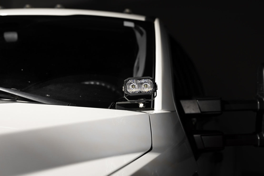 2Banger Led Ditch Light System: Ford Super Duty (17-22)
