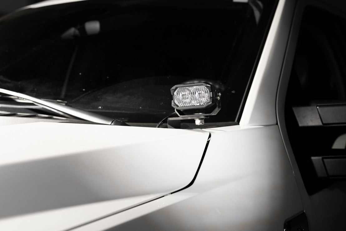 2Banger Led Ditch Light System: Ford Super Duty (17-22)