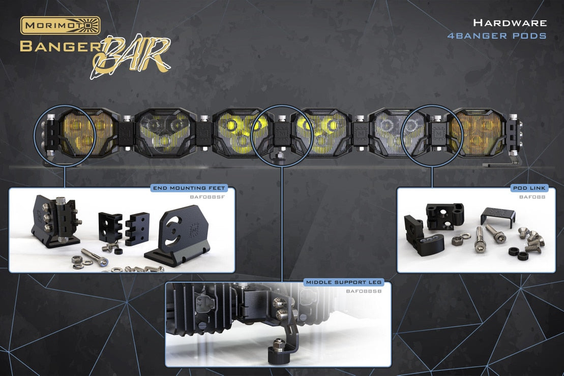 Liens et accessoires de montage : 4Banger Bar