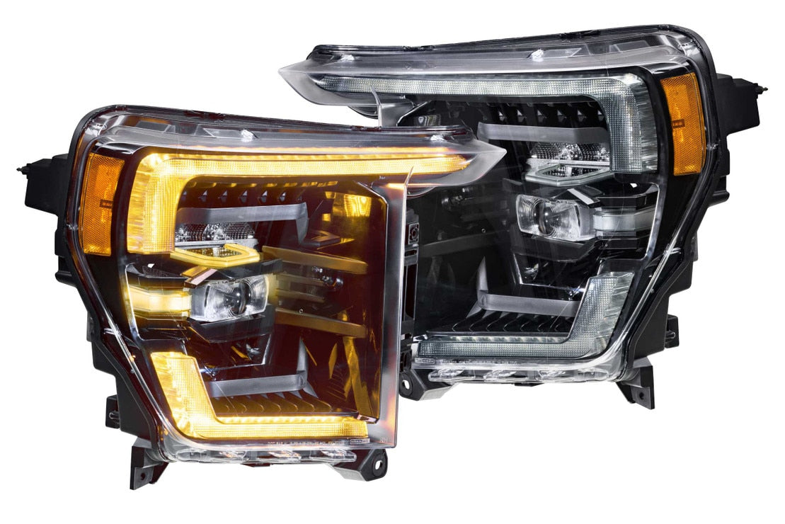 Ford F-150 (21-23) XB Led Headlights (Amber Drl)