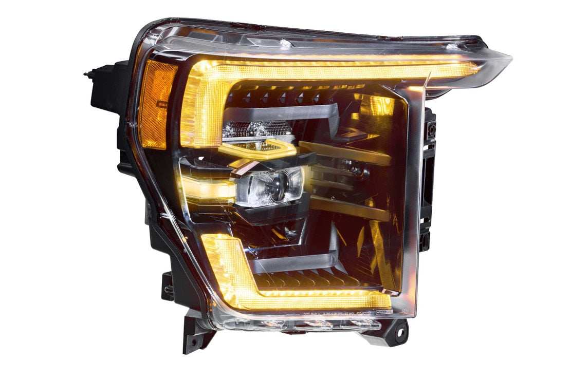 Ford F-150 (21-23) XB Led Headlights (Amber Drl)