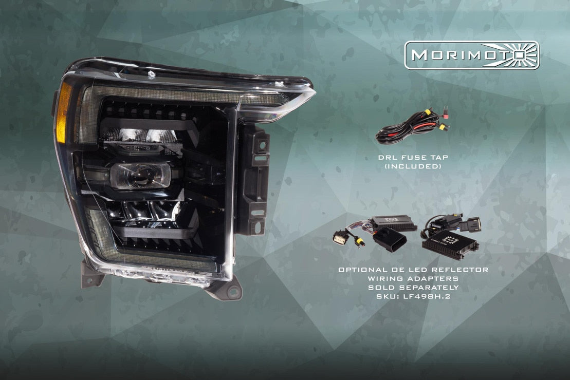 Ford F-150 (21-23) XB Led Headlights (Amber Drl)