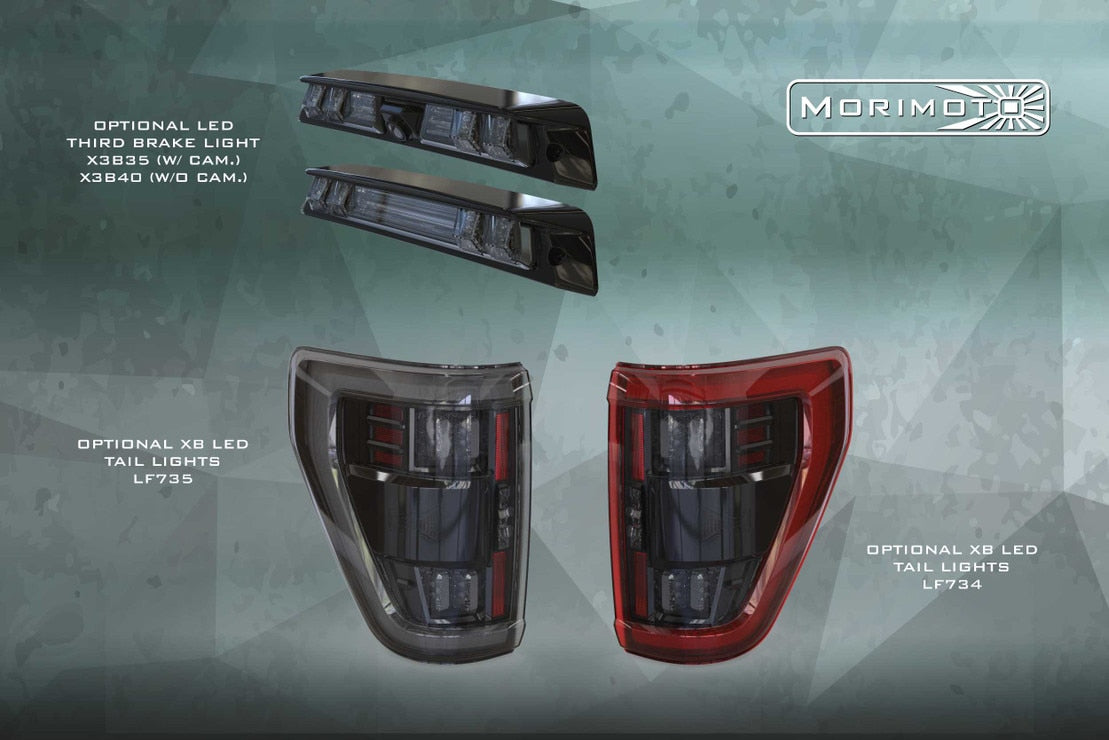 Ford F-150 (21-23) XB Led Headlights (Amber Drl)