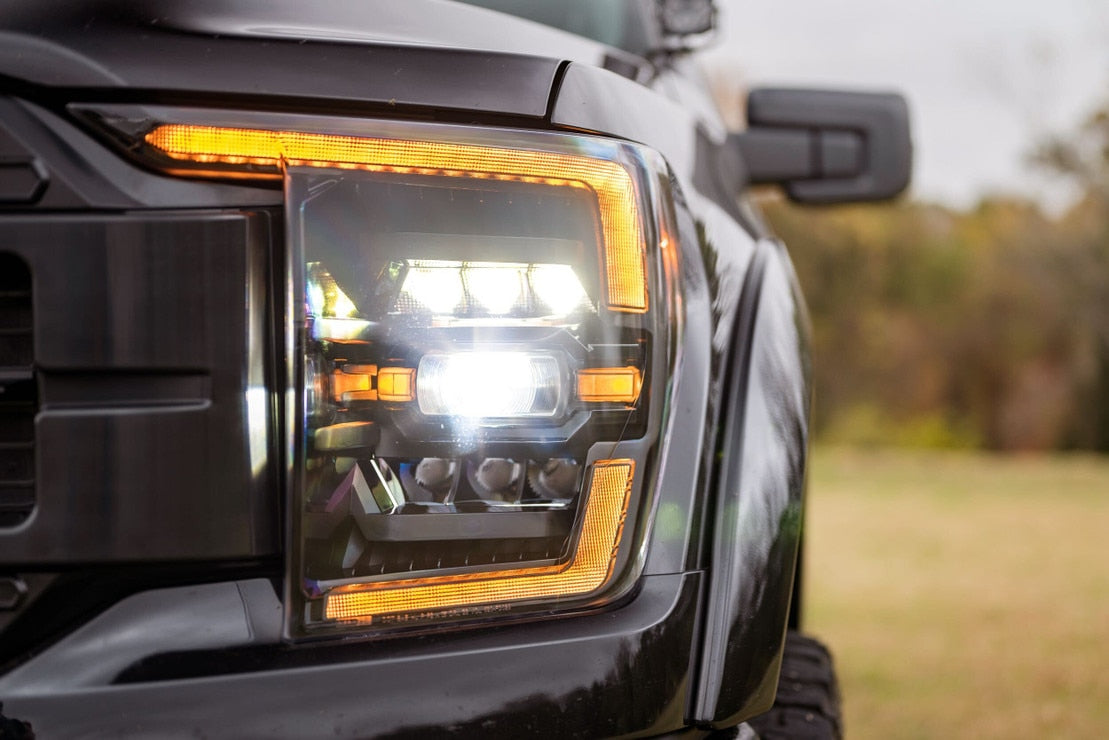 Ford F-150 (21-23) XB Led Headlights (Amber Drl)