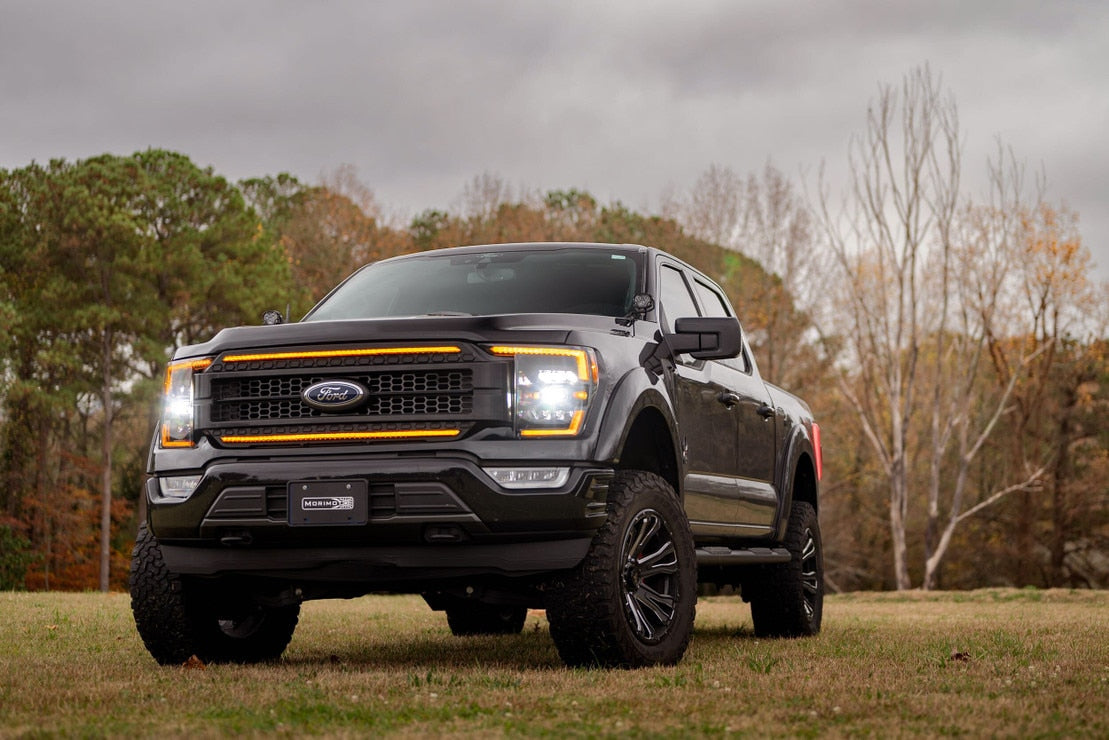 Ford F-150 (21-23) XB Led Headlights (Amber Drl)