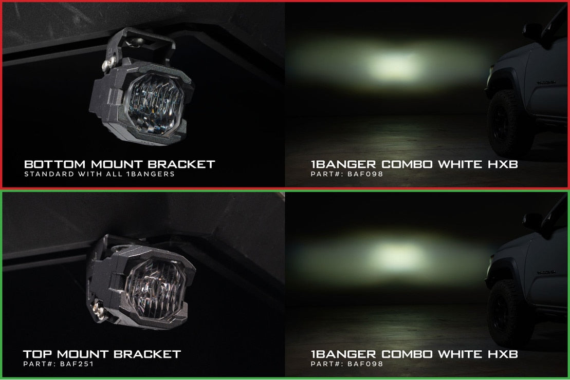 1Banger Top Mount Brackets