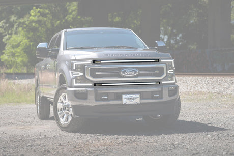 Ford Super Duty Platinum (20-22) XBG LED Grille Inserts