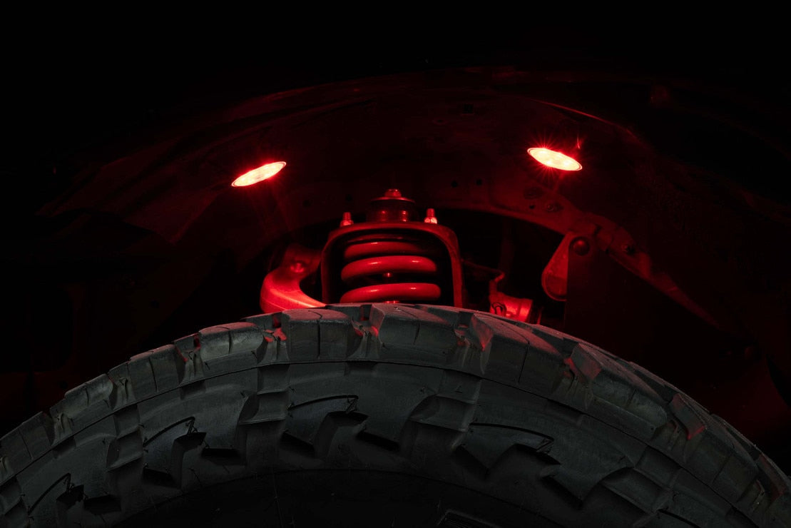 Kit d'éclairage Morimoto Rock : RVB à changement de couleur (6 pièces)