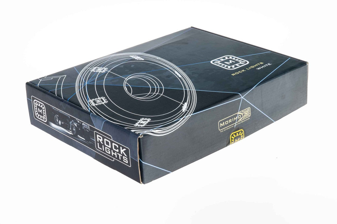 Kit d'éclairage Morimoto Rock : blanc (4 pièces)