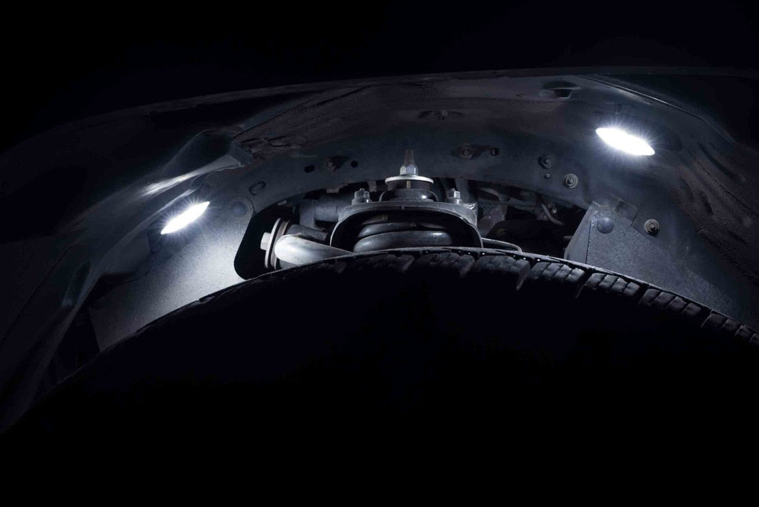 Kit d'éclairage Morimoto Rock : blanc (4 pièces)