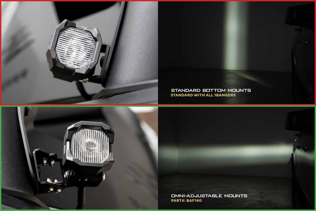 1Banger Omni-Adjustable Mounts