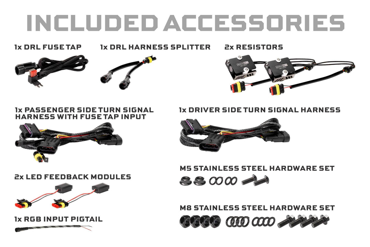 2020+ Jeep Gladiator JT XRGB Fender Flare Chop Kit