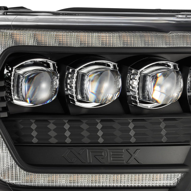Phares projecteurs à LED noirs pour Toyota Tacoma série NOVA 12-15