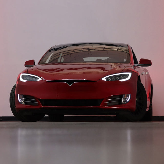 Phares projecteurs à LED noirs pour Tesla Model S série NOVA 12-21
