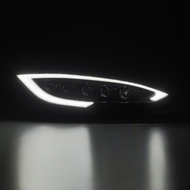 Phares projecteurs à LED noirs pour Tesla Model S série NOVA 12-21