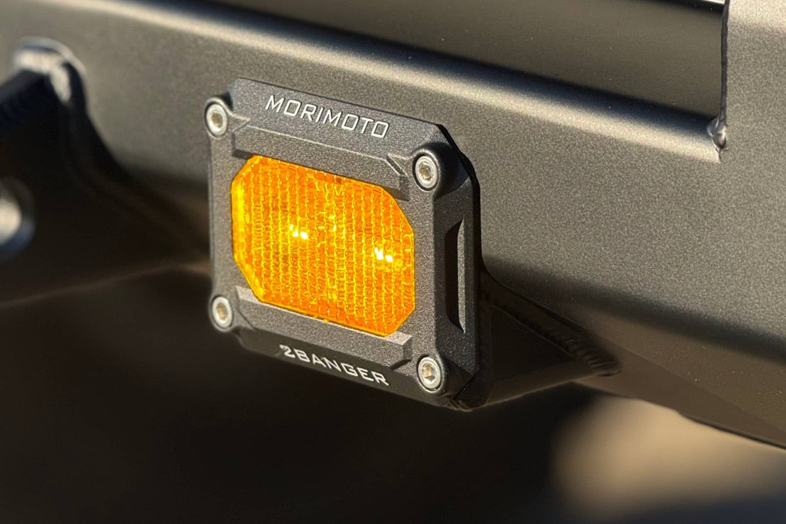 Flush Mounting Kit: Morimoto 2Banger Pods