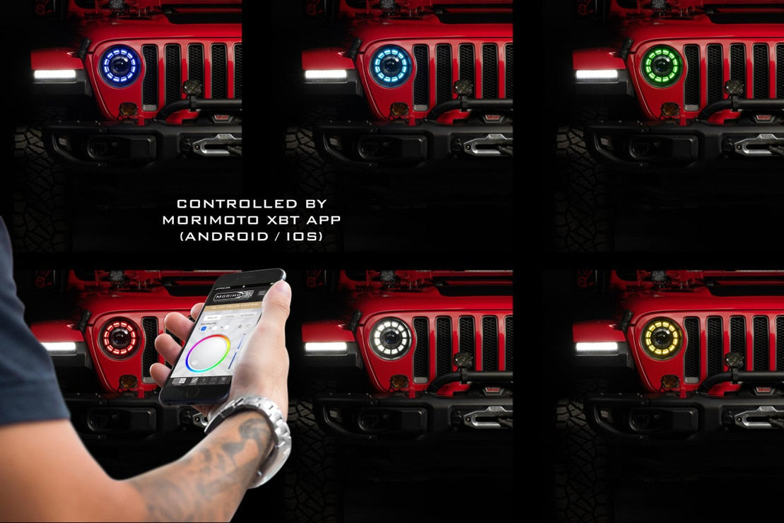 Super7 RGBw Halo System: Jeep Jl/Jt