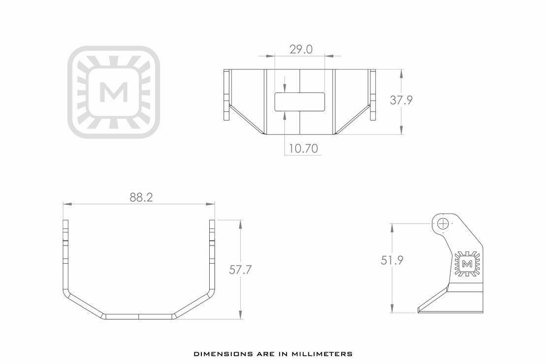 Supports universels 4Banger U-Mount