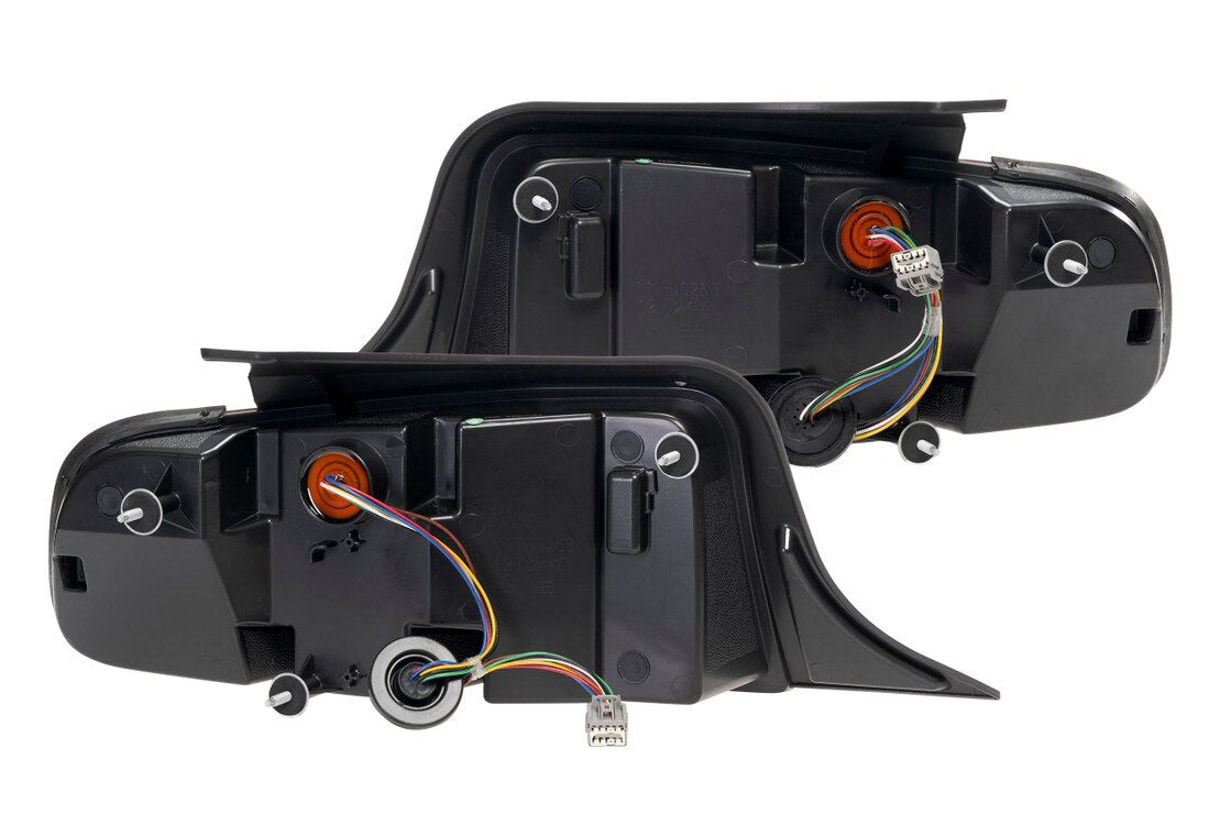 Feux arrière à LED pour Ford Mustang (13-14) Facelift XB (rouge)