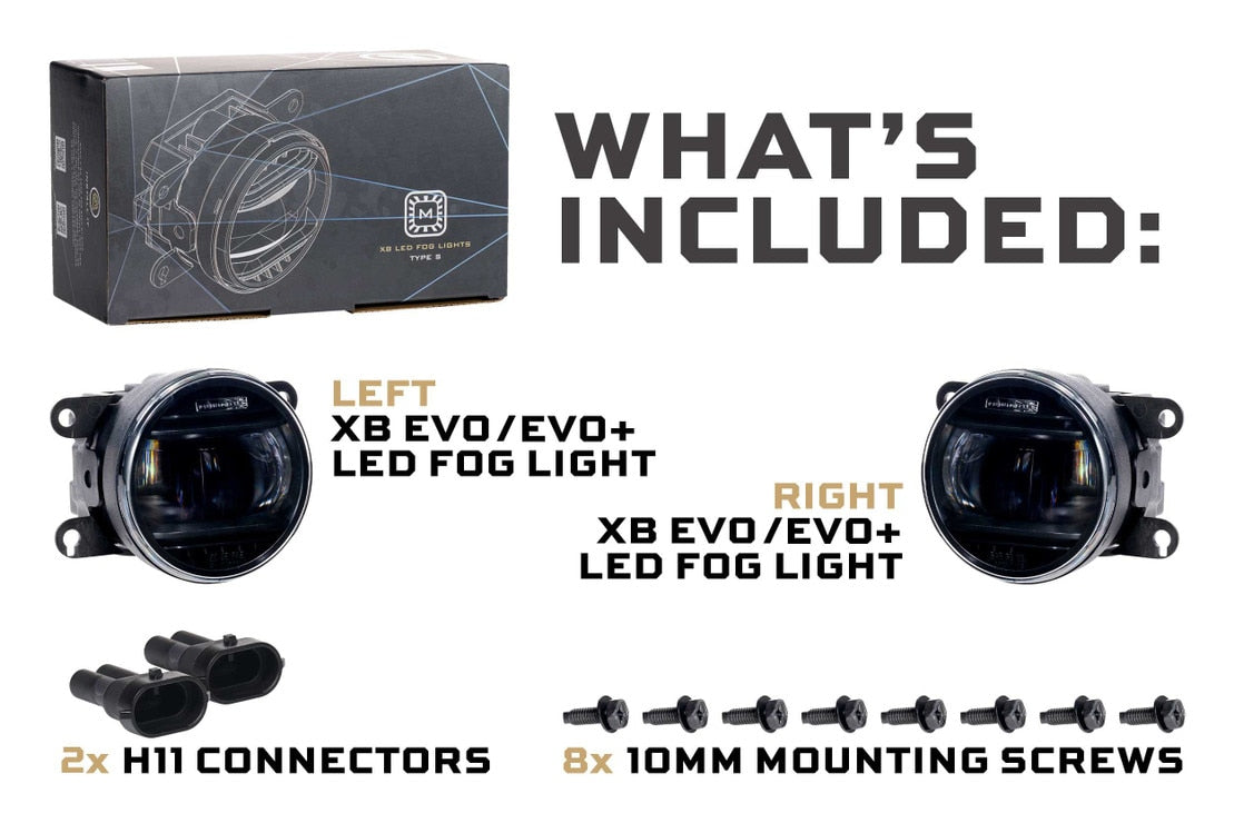 Porsche Cayenne (11-15) XB EVO+ Led Fog Lights