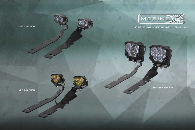 Dodge Ram (09-18) : phares à LED Morimoto Xb (ambre Drl)