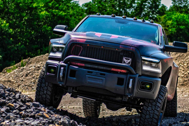 Dodge Ram (09-18) : phares à LED Morimoto Xb (ambre Drl)