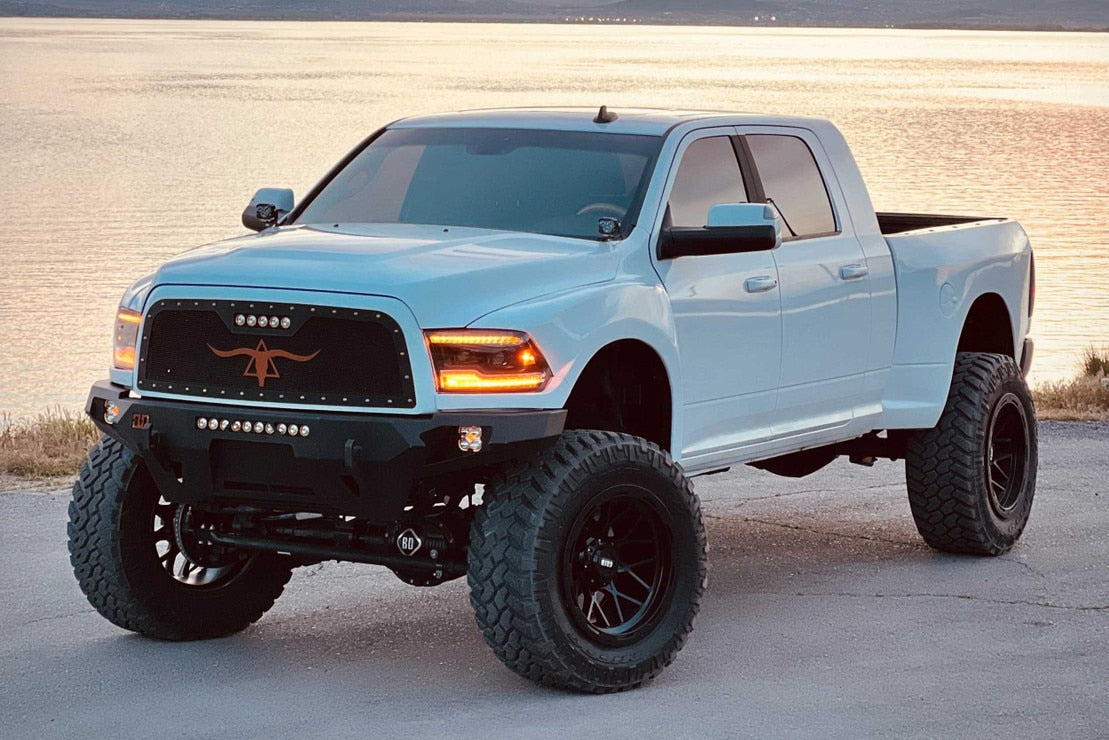 Dodge Ram HD (09-14) XB Led Headlights (Amber Drl)