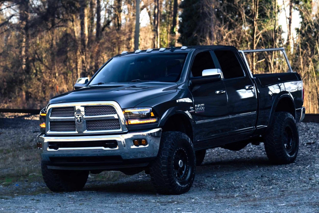 Dodge Ram 1500 (16-18) XB Led Headlights (Amber Drl)