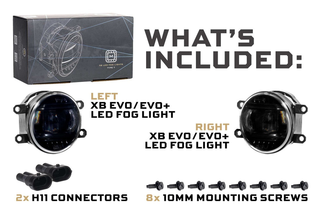 LEXus Hs250H (10-12) XB EVO+ Led Fog Lights