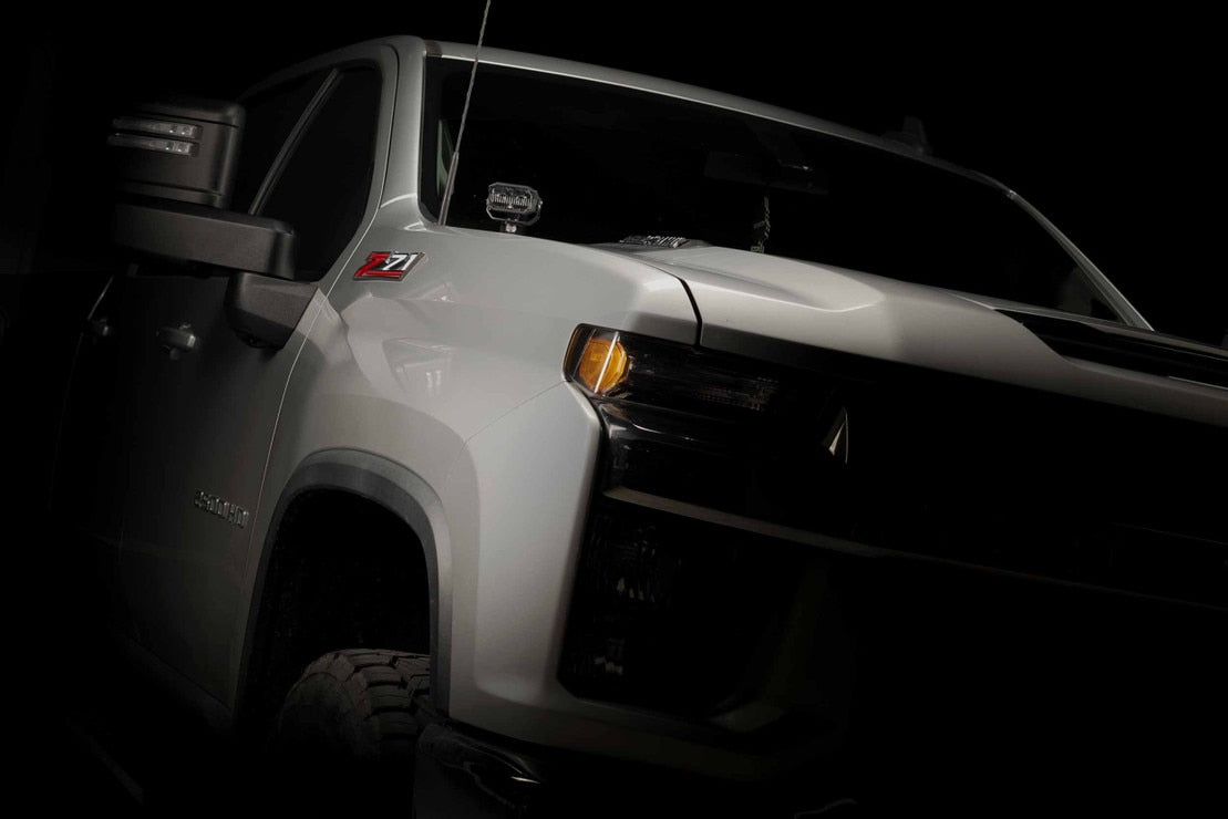 2Banger Led Ditch Light System: Chevrolet Silverado HD (2020+)