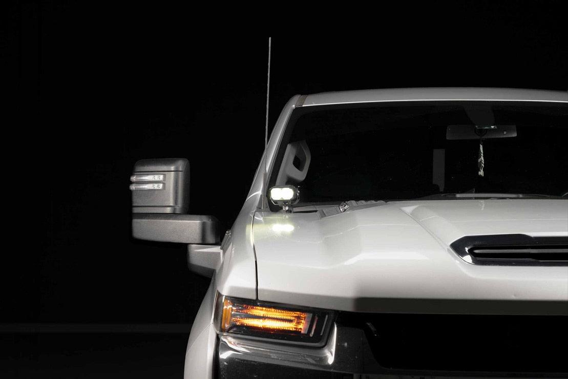 2Banger Led Ditch Light System: Chevrolet Silverado HD (2020+)