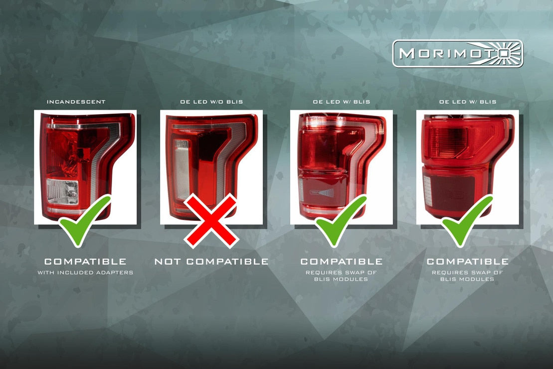 Ford Raptor (17-20) XB LED Tail Lights (Red)