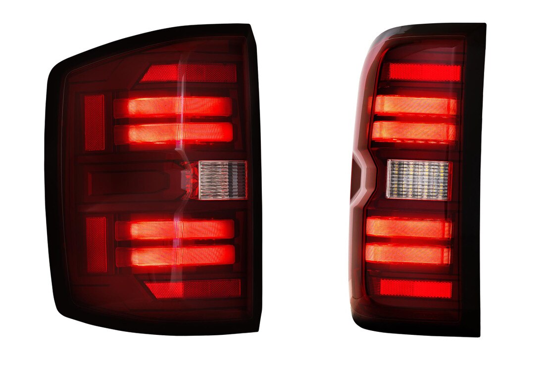 GMC Sierra 3500HD Dually (15-19) XB LED Tail Lights (Red)