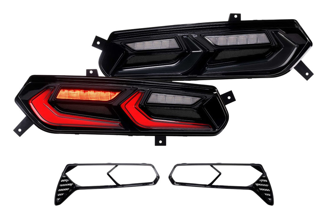 Feux arrière à LED pour Chevrolet Corvette C7 (14-19) XB (fumés)