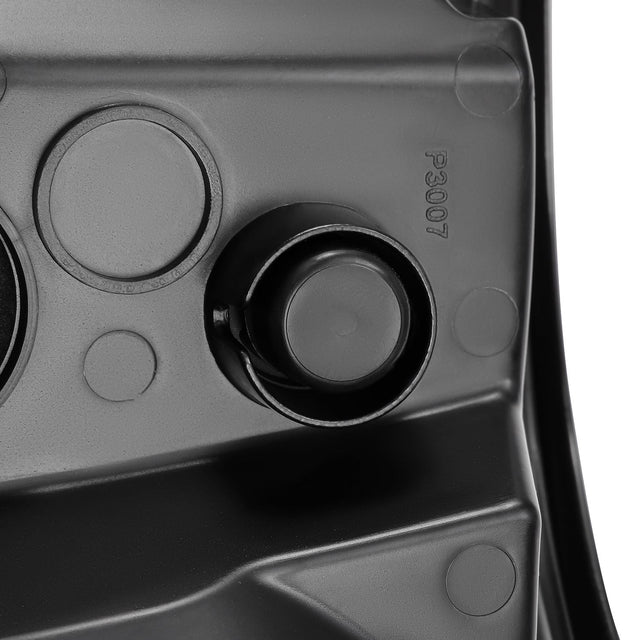 Feux arrière à DEL doubles série LUXX Alpha-Black pour Chevrolet Silverado 1500 (14-18) / Silverado 2500HD/3500HD (15-19) / GMC Sierra 3500HD (15-19)