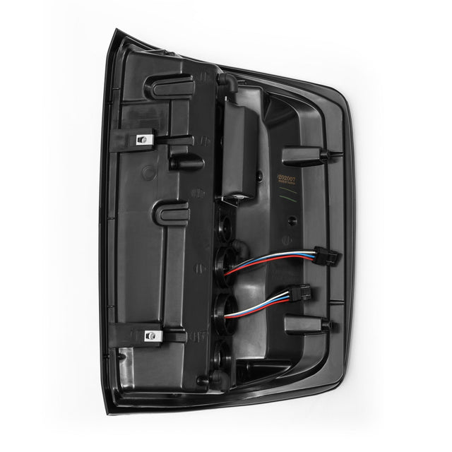 Feux arrière à DEL doubles PRO-Series pour Chevrolet Silverado 1500 (14-18) / Silverado 2500HD/3500HD (15-19) / GMC Sierra 3500HD (15-19) - Fumée rouge