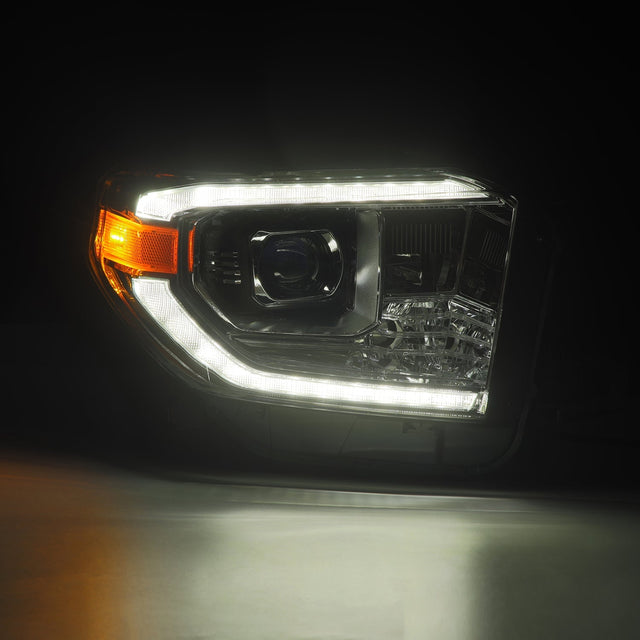 14-21 Toyota Tundra MK II PRO-Series Halogen Projector Headlights Chrome