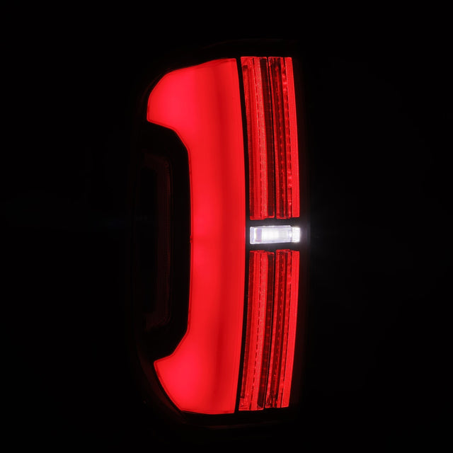 14-21 Toyota Tundra NOVA-Series Prismatic LED Tail Lights Black-Red