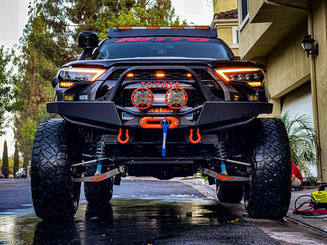 14-24 Toyota 4Runner MK II NOVA-Series LED Projector Headlights Alpha-Black