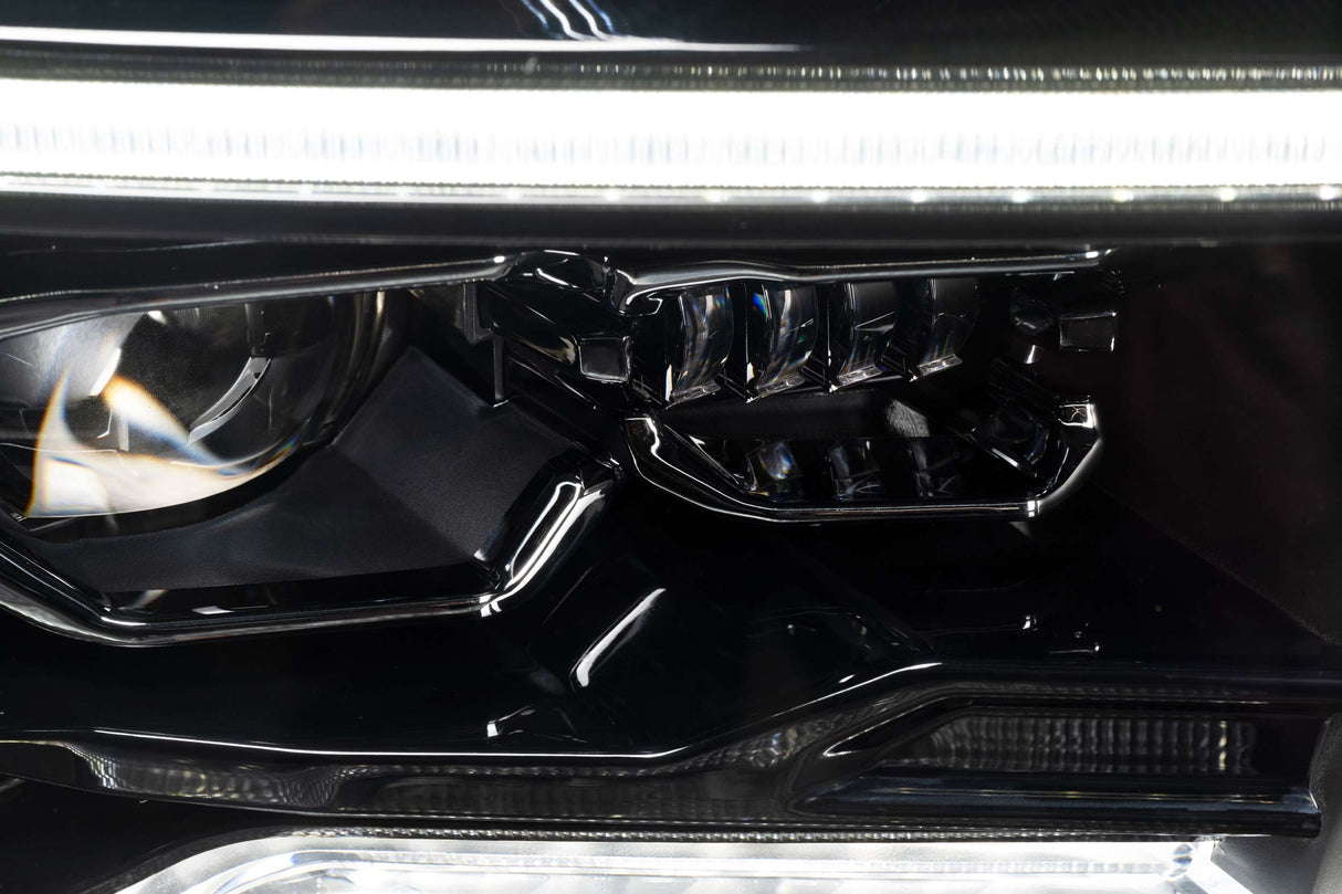 Dodge Ram (09-18) : phares à LED Morimoto Xb (ambre Drl)