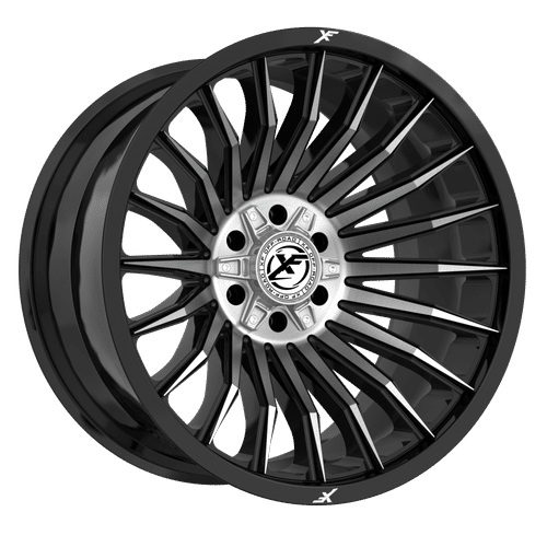 XF OFFROAD - XF-231 | 22x10 / -18 Offset / 5x127/5x139.7 Bolt Pattern | XF-231221051271397-18GBMTITDDT