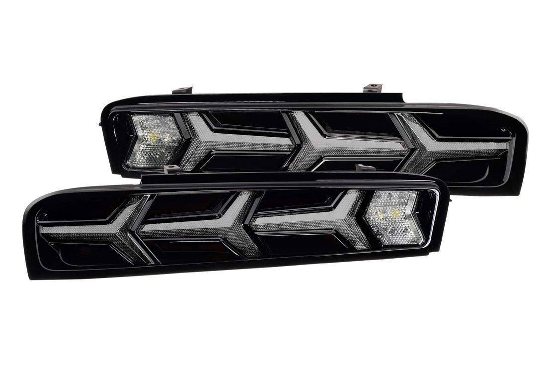 Feux arrière à LED pour Chevrolet Camaro (16-18) XB (fumés)