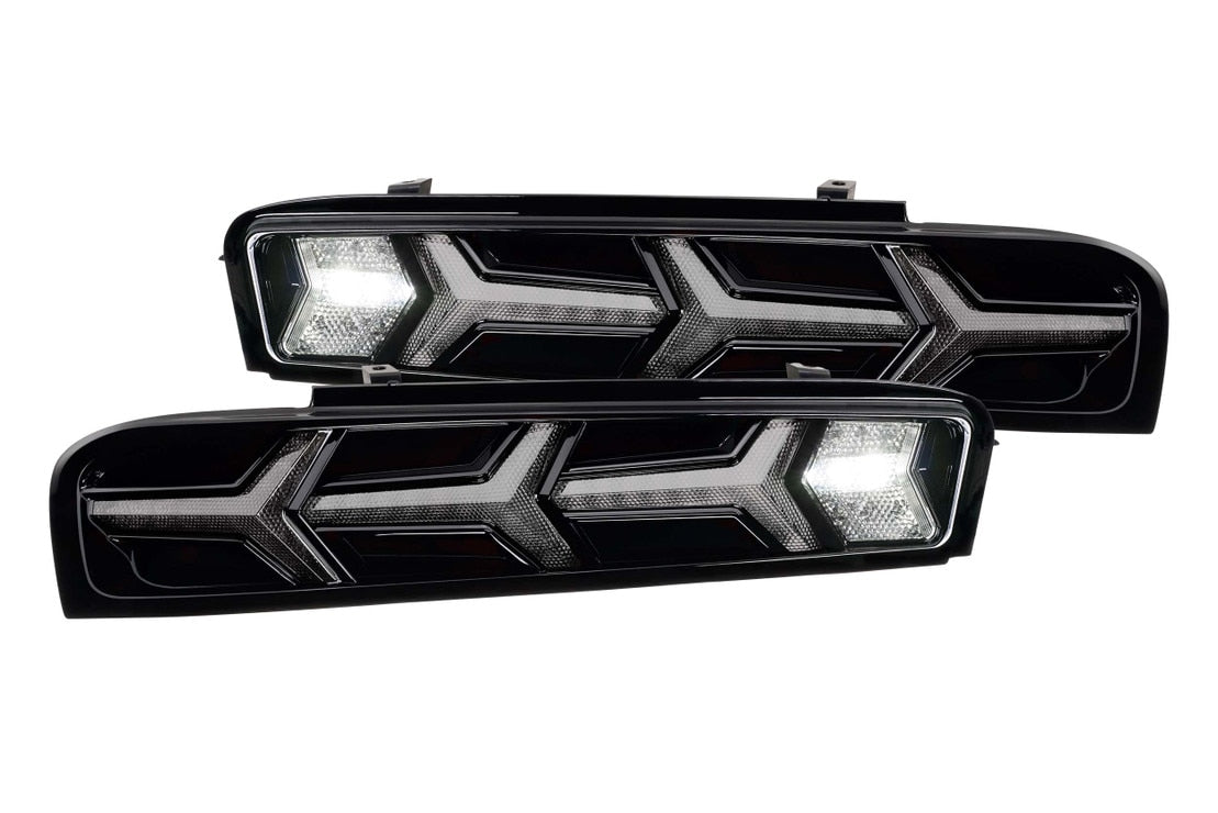 Feux arrière à LED pour Chevrolet Camaro (16-18) XB (fumés)