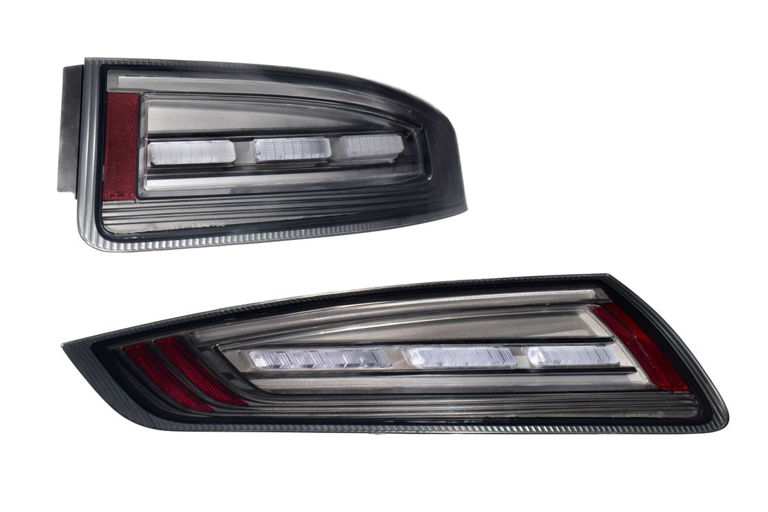 Feux arrière à LED pour Porsche 911 997.1 (05-08) XB (fumés)