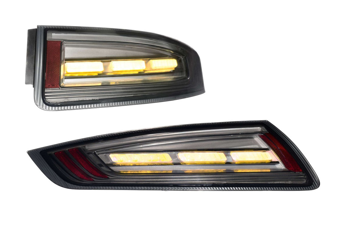 Feux arrière à LED pour Porsche 911 997.1 (05-08) XB (fumés)